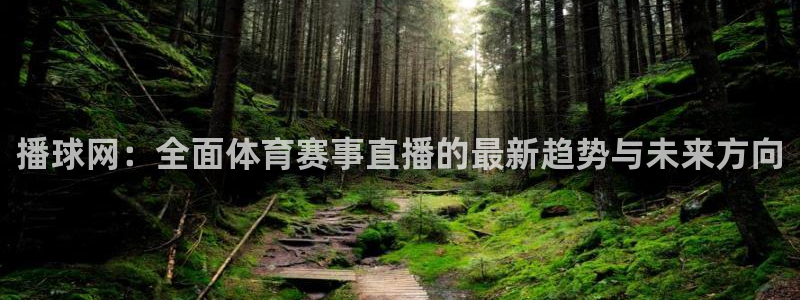播球网：全面体育赛事直播的最新趋势与未来方向