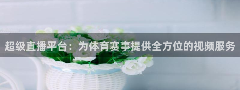 超级直播平台：为体育赛事提供全方位的视频服务