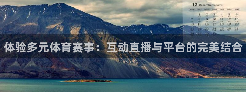 体验多元体育赛事：互动直播与平台的完美结合